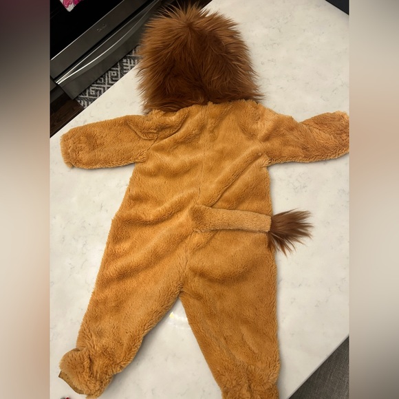 Infant lion costume- worn once for a short period of time. Great condition - Picture 2 of 3